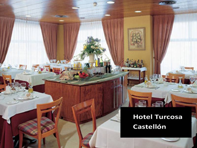 Comedor del hotel Turcosa de Castellón