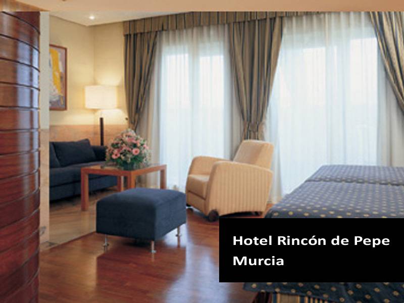 Hotel Rincón de Pepe en Murcia Sala de Estar